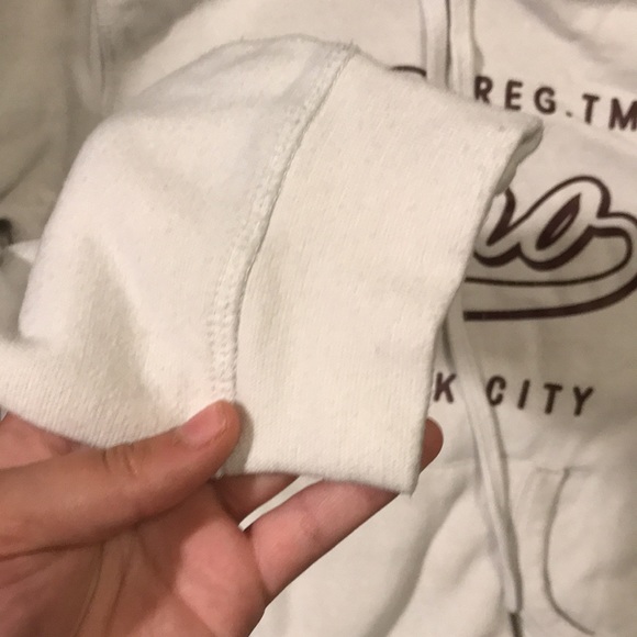 White Aero1987 medium hoodie - Picture 2 of 6